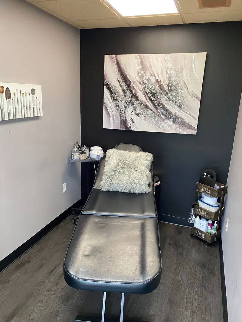 Private treatment room inside Shear Global Salon